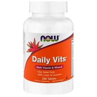 Now Foods, Daily Vits, 250 таблеток