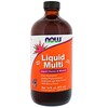 Now Foods, Пищевая добавка Liquid Multi, со вкусом диких ягод, 16 жидких унций (473 мл)
