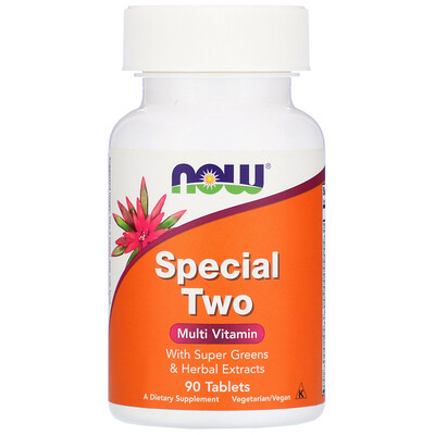 

Special Two, мультивитамины, 90 таблеток