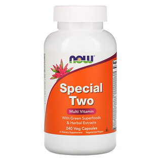 Now Foods, Special Two, Multivitamines, 240 capsules végétales