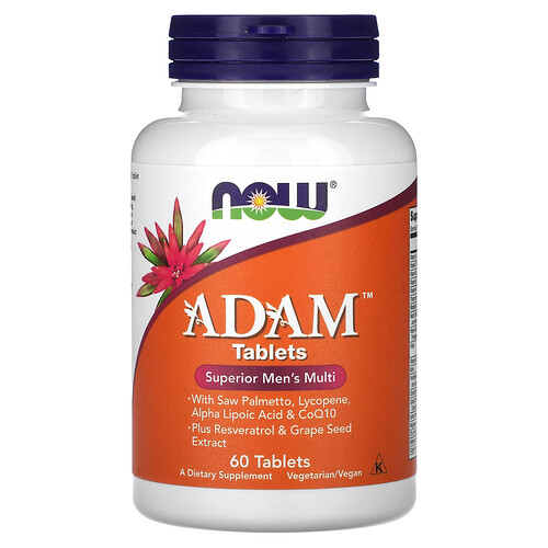 Now Foods ADAM, Superior Men's Multi, 60 Tablets