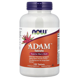 NOW Foods, Adam™, Superior Men's Multi, 120 Tablets