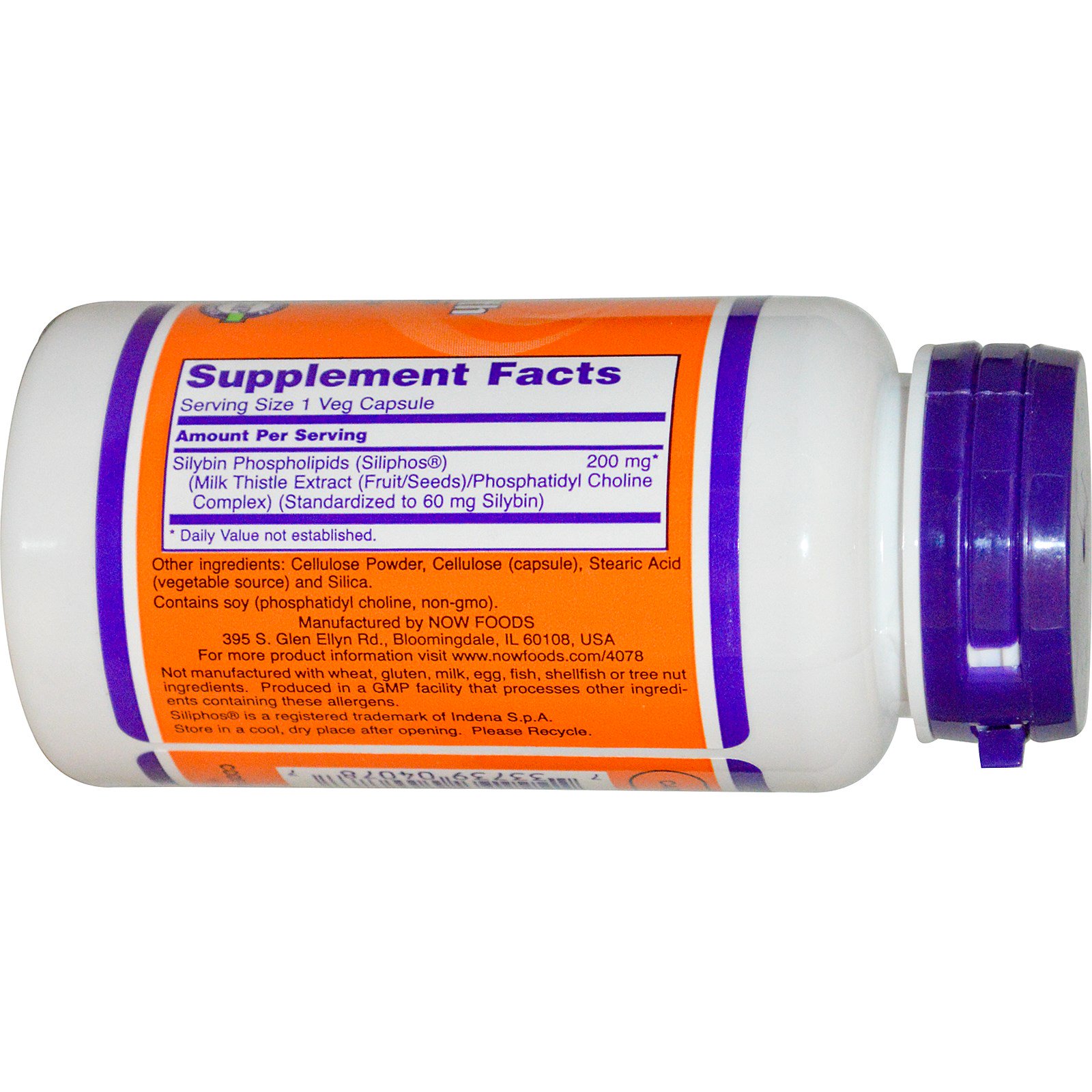Now Foods, Siliphos, Clinical Liver Health, 90 Veggie Caps - iHerb