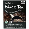 Now Foods, Organic Real Tea, Boldly Black Tea, 24 Tea Bags, 1.7 oz (48 g)
