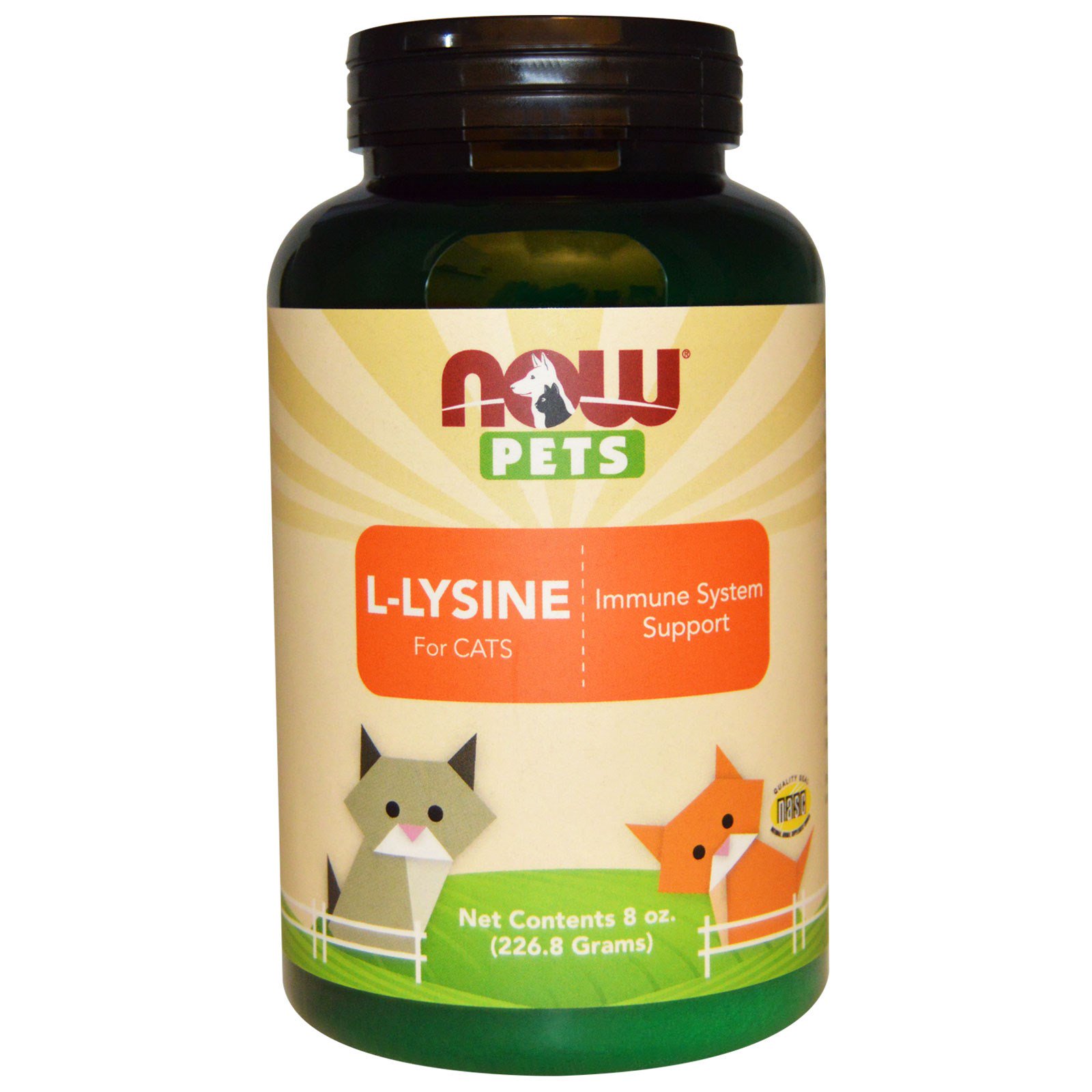 Now Foods, Now Pets, LLysine for Cats, 8 oz (226.8 g) iHerb