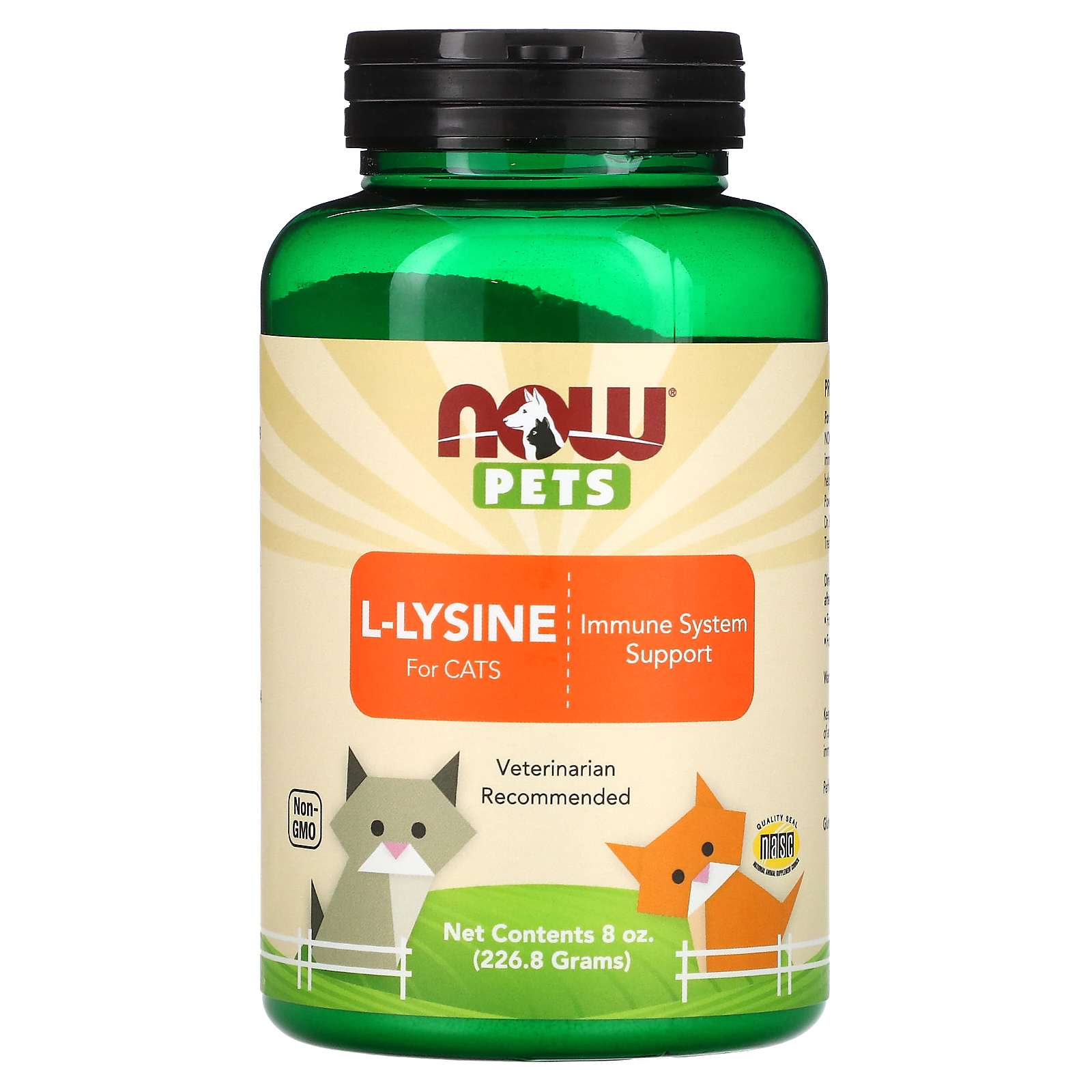 NOW Foods, Pets, LLysine for Cats, 8 oz (226.8 g)