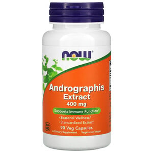 Отзывы о Now Foods, Andrographis Extract, 400 mg, 90 Veg Capsules