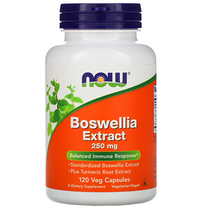 Now Foods, Boswellia Extract, 250 mg, 120 Veg Capsules отзывы