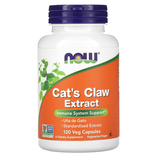 NOW Foods, Katzenkrallenextrakt, 120 pflanzliche Kapseln (334 mg pro Kapsel)