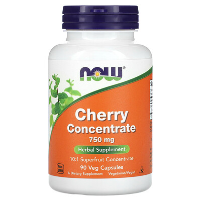 NOW Foods Cherry Concentrate: Benefits and Considerations