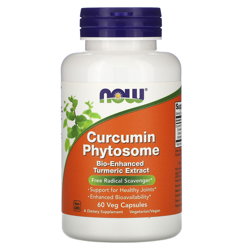 Now Foods, Curcumin Phytosome, 60 Veg Capsules iHerb
