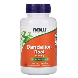 Отзывы о Now Foods, Dandelion Root, 500 mg, 100 Veg Capsules