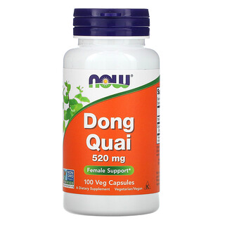 Now Foods, Dong Quai, 520 mg, 100 Veg Capsules