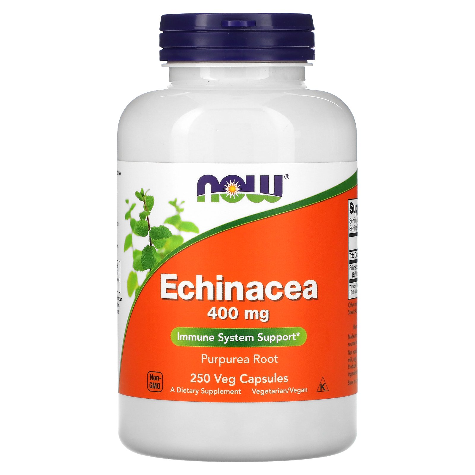 NOW Foods, Echinacea, 400 mg, 250 Veg Capsules