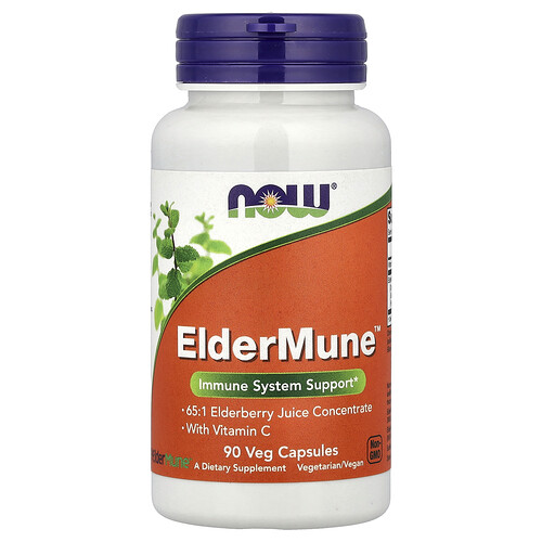 NOW Foods, ElderMune™, 90 pflanzliche Kapseln