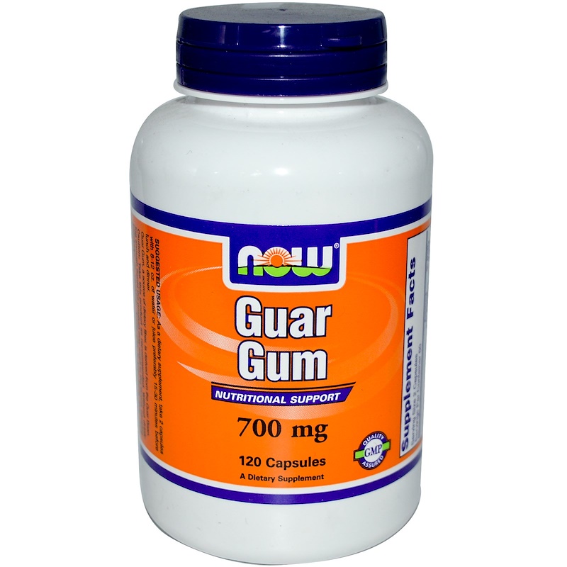 Now Foods, Guar Gum, 700 mg, 120 Capsules iHerb