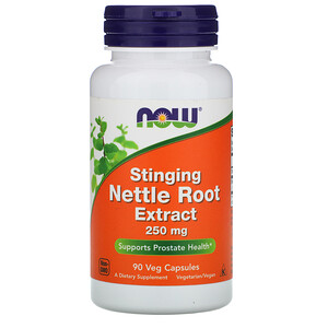 Отзывы о Now Foods, Stinging Nettle Root Extract, 250 mg, 90 Veg Capsules