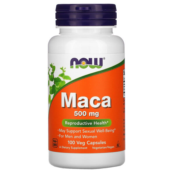 Maca, 500 mg, 100 Veg Capsules