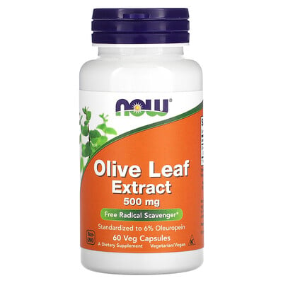 

NOW Foods Olive Leaf Extract 500 mg 60 Veg Capsules