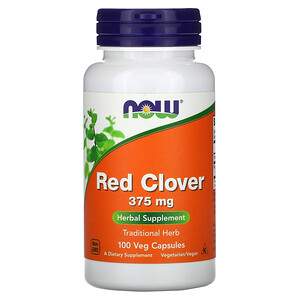 Отзывы о Now Foods, Red Clover, 375 mg, 100 Veg Capsules