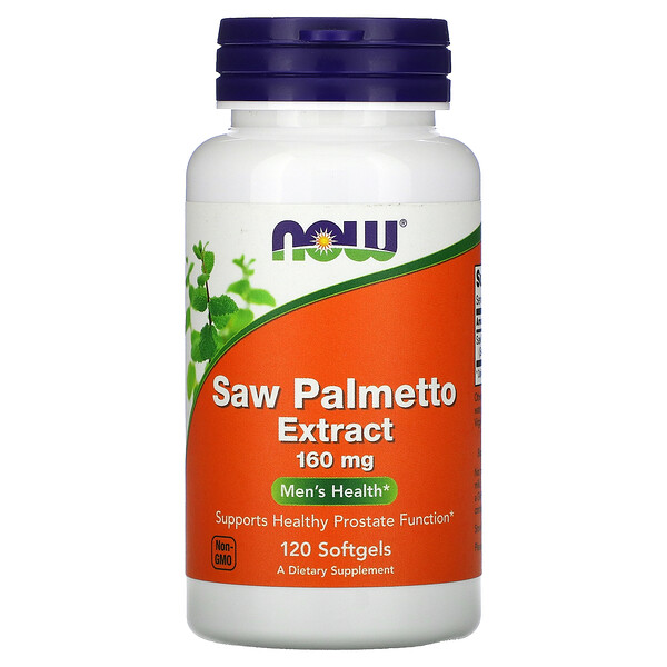 Saw Palmetto Extract, 160 mg, 120 Softgels
