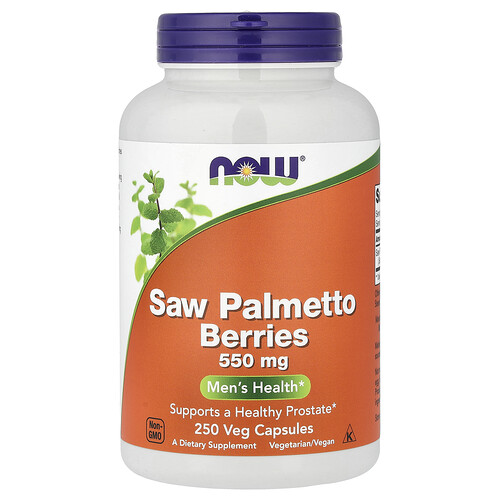 NOW Foods ソウパルメットベリー 550mg ベジカプセル250粒