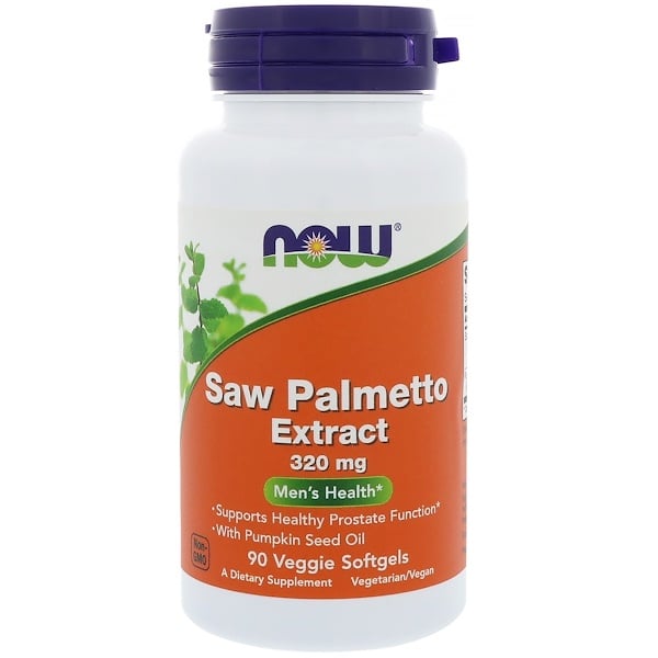 Now Foods, Saw Palmetto Extract, 320 mg, 90 Veggie Softgels
