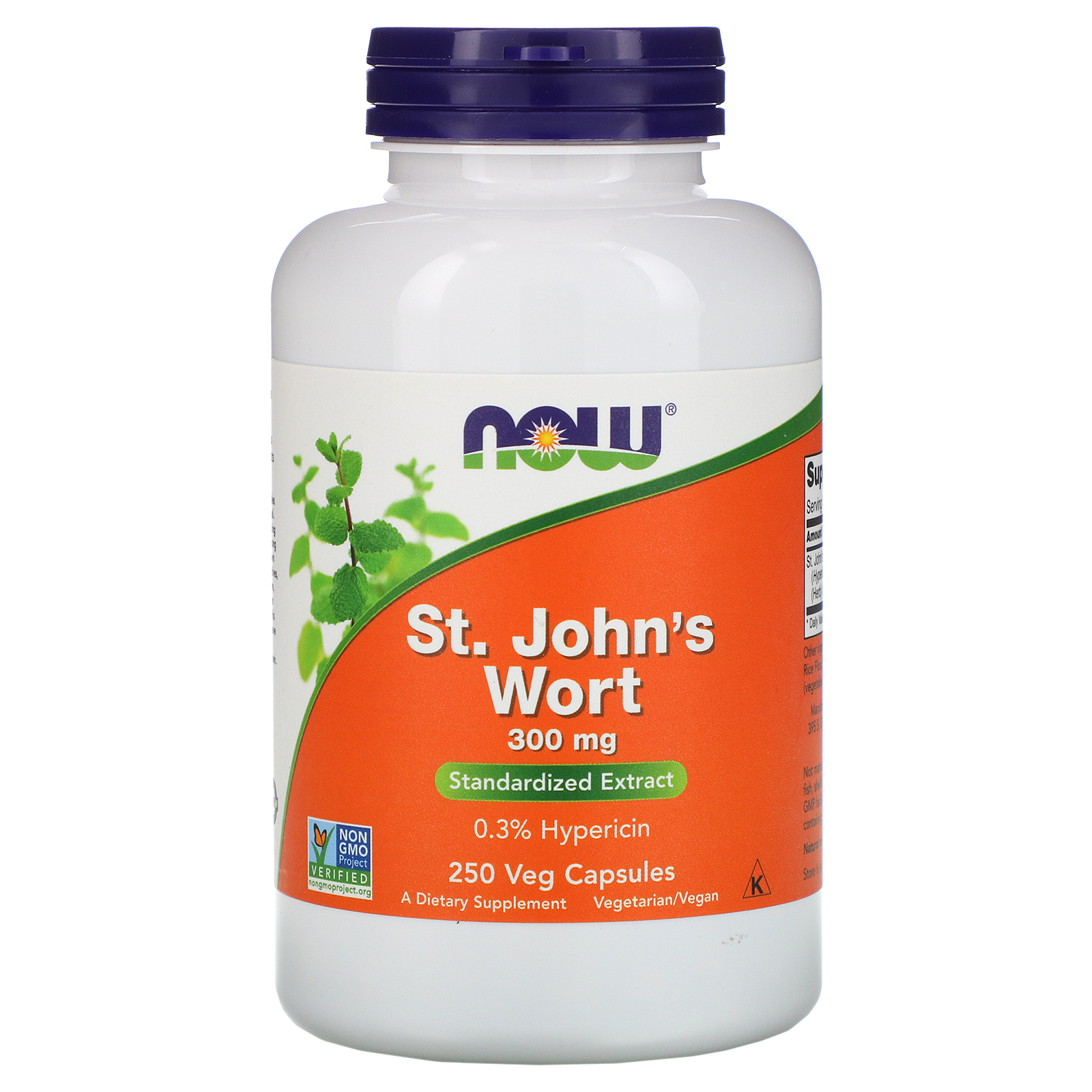 
  
                Now Foods, St. John's 워트, 300 mg, 250 베지캡