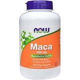 Отзывы о Мака, 500 мг, 250 растительных капсул