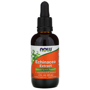 Отзывы о Now Foods, Echinacea Extract, 2 fl oz (59 ml)