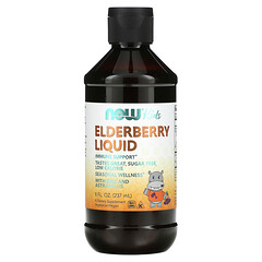 Бузина NOW FOODS Elderberry Liquid for Kids 237 мл