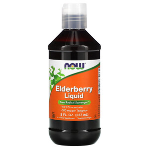 Отзывы о Now Foods, Elderberry Liquid, 8 fl oz (237 ml)