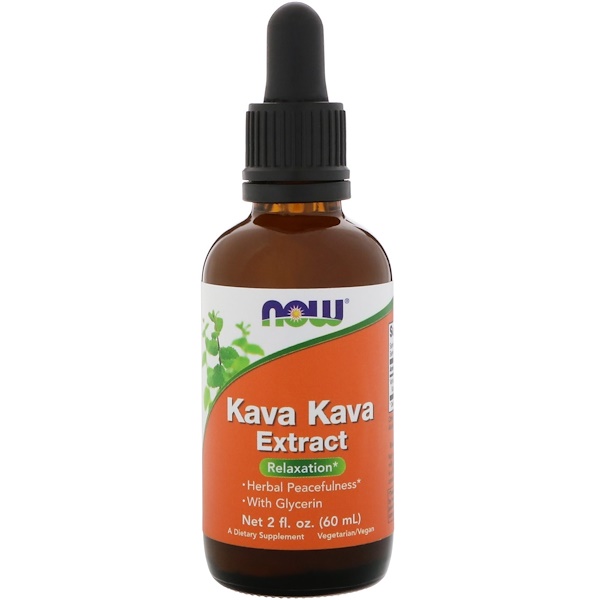 Now Foods, Kava Kava Extract, 2 fl oz (60 ml)
