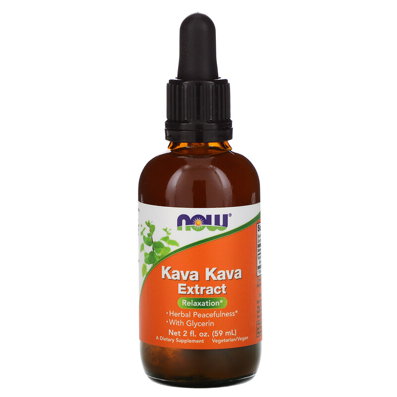 Now Foods, Kava Kava Extract, 2 fl. oz (59 ml) iHerb