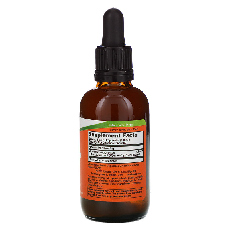 Now Foods, Kava Kava Extract, 2 fl. oz (59 ml) iHerb