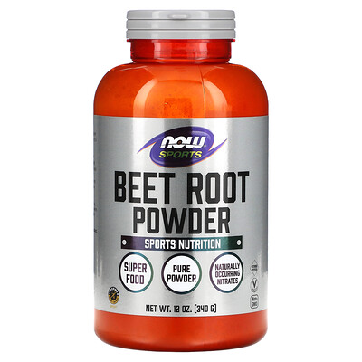 NOW Foods Sports Beet Root Powder 12 oz (340 g)