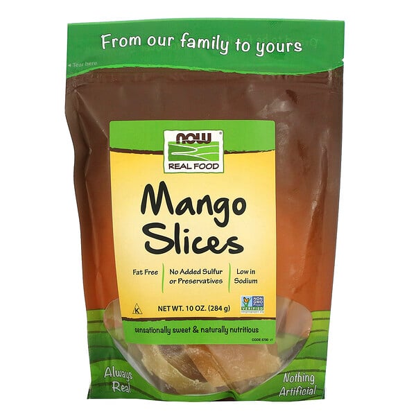 Now Foods, Rodajas de Mango, 10 oz (284 g)