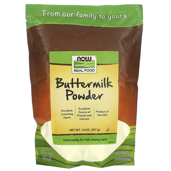 Now Foods‏, Real Food, Buttermilk Powder, 14 oz (397 g)