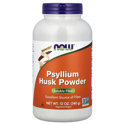 Product Image for NOW Foods, Psyllium Husk Powder, 12 oz (340 g)