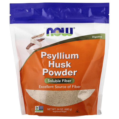 Now Foods Psyllium Husk Powder, 24 oz (680 g)