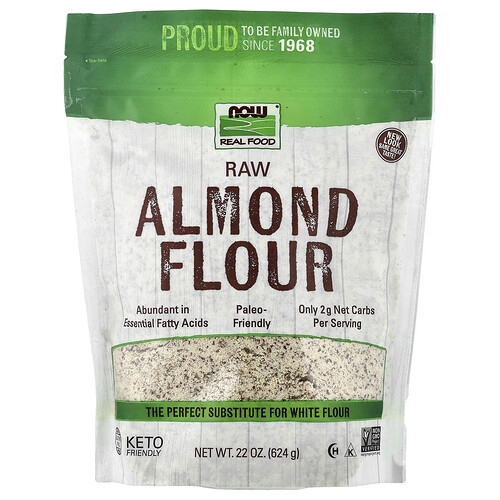 Now Foods Real Food, Raw Almond Flour, 22 oz (624 g)