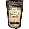Now Foods, Real Food, Organic, Sprouted Brown Rice, 16 oz (454 g)