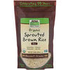 Organic Sprouted Brown Rice, Raw, 16 oz (454 g)