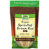 Now Foods, Real Food, Organic Sprouted Brown Rice, Raw, 16 oz (454 g)