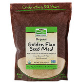 Now Foods, Органика, Золотые семена льна, 22 унции (624 г) отзывы