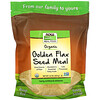 Now Foods, Real Food, Farine de graines de lin doré biologique, 624 g