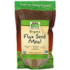 Now Foods, Real Food, Organic Flax Seed Meal, 12 oz (340 g)