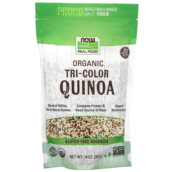 Organic Tri-Color Quinoa, 14 oz (397 g)