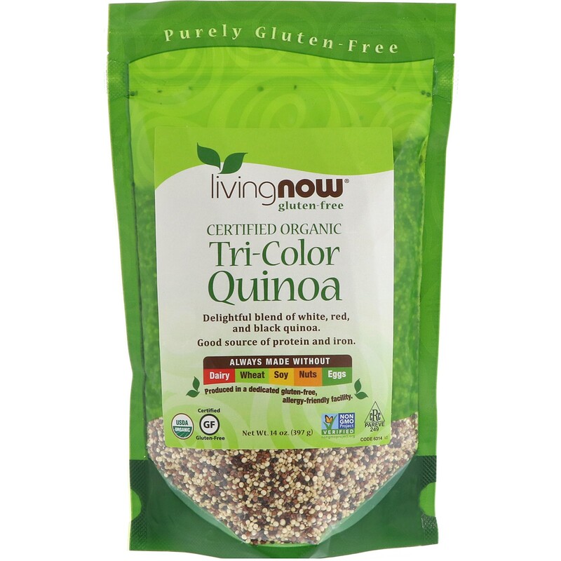 Now Foods, Organic TriColor Quinoa, 14 oz (397 g) iHerb