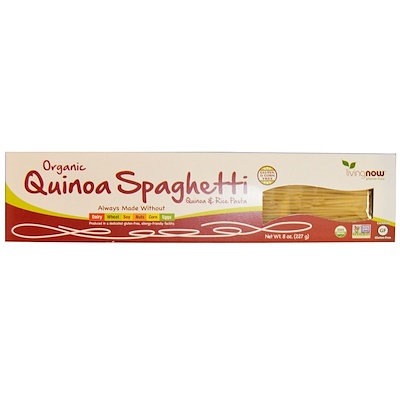 Real Food, спагетти из органической квиноа, 227 г (8 унций)